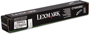 Lexmark™ C734X24G, C734X20G Photoconductor Kit,  20000 Page Yield, Black
