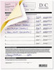 A Picture of product NEK-17391 Nekoosa Fast Pack Digital Carbonless Paper,  8-1/2 x 11, White/Canary/Pink, 2500/Carton