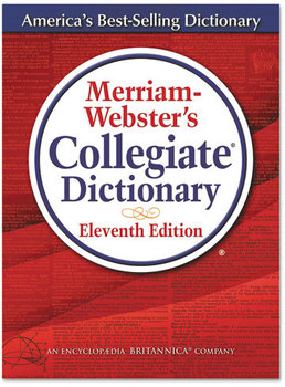 Merriam Webster Collegiate® Dictionary, 11th Edition,  11th Edition, Hardcover, 1,664 Pages
