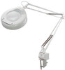 A Picture of product LED-L745WT Ledu Fluorescent Magnifier Lamp,  5" Lens, 42" Reach, White