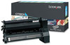 A Picture of product LEX-C7700CH Lexmark™ C7700YS, C7700MS, C7700CS, C7700KS, C7700YH, C7700CH, C7700MH, C7700KH, C7702KS Toner,  10000 Page-Yield, Cyan