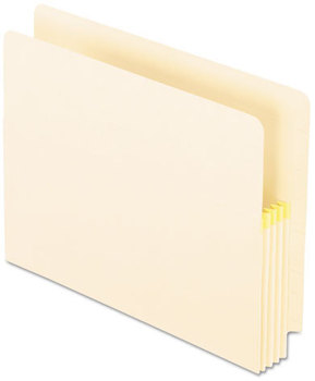 Pendaflex® Convertible End Tab File Pockets 3.5" Expansion, Letter Size, Manila, 25/Box
