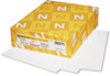 A Picture of product NEE-06571 Neenah Paper CLASSIC® Laid Stationery Writing Paper,  24-lb., 8-1/2 x 11, Solar White, 500/Ream