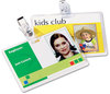 A Picture of product FEL-52033 Fellowes® Laminating Pouches 5 mil, 3.88" x 2.63", Gloss Clear, 25/Pack