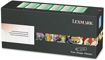 Lexmark™ 80C1SC0, 80C1SK0, 80C1SM0, 80C1SY0 Toner,  2000 Page-Yield, Yellow