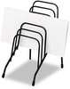 A Picture of product FEL-72613 Fellowes® Wire Step File® Jr. 6 Sections, DL to A5 Size Files, 4.38" x 6.5" 7.75", Black