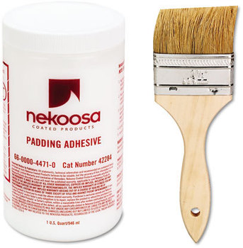 Nekoosa Fan-Out Padding Adhesive,  32 oz, Liquid