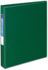 A Picture of product AVE-79789 Avery® Heavy-Duty Non-View Binder with DuraHinge® and One Touch EZD® Rings 3 1" Capacity, 11 x 8.5, Green