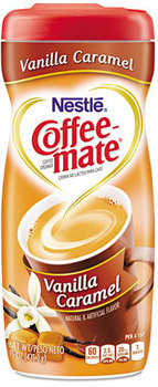 Coffee-mate® Powdered Creamer,  Vanilla Caramel, 15 oz Canister