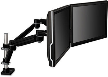 3M™ Easy-Adjust Desk Mount Monitor Arms,  Black/Gray