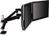 A Picture of product MMM-MA260MB 3M™ Easy-Adjust Desk Mount Monitor Arms,  Black/Gray