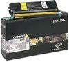 A Picture of product LEX-C5220YS Lexmark™ C5200CS - C5222YS Toner Cartridge,  3000 Page-Yield, Yellow