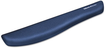 Fellowes® PlushTouch™ Wrist Rest with FoamFusion™ Technology Keyboard 18.12 x 3.18, Blue