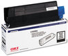 A Picture of product OKI-43034804 Oki® 43034801, 43034802, 43034803, 43034804 (Type C6) Toner Cartridge,  1500 Page-Yield, Black
