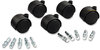 A Picture of product MAS-23624 Master Caster® Deluxe Casters,  Polyurethane, B and K Stems, 110 lbs./Caster, 5/Set