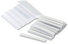 A Picture of product MLN-90145 Mayline® Mailflow-To-Go™ Mailroom System Label Holders,  3 x 3/8, Clear, 20/Pack