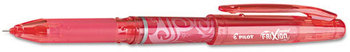 Pilot® FriXion Point Erasable Gel Ink Stick Pen,  .5mm, Red Ink