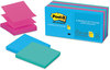 A Picture of product MMM-R33012AU Post-it® Pop-up Notes Original Pop-up Refills,  3 x 3, Jaipur, 100/Pad, 12 Pads/Pack