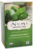 A Picture of product NUM-10104 Numi® Organic Tea,  1.4oz, Moroccan Mint, 18/Box