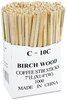 A Picture of product ECO-NTSTC10C Eco-Products® Renewable Wooden Stir Sticks - 7", 1000/Pack, 10 Packs/Case