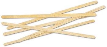 Eco-Products® Renewable Wooden Stir Sticks - 7", 1000/Pack, 10 Packs/Case