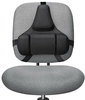 A Picture of product FEL-8037601 Fellowes® Professional Series Back Support with Microban® Protection 15 x 2 14.5, Black