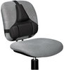 A Picture of product FEL-8037601 Fellowes® Professional Series Back Support with Microban® Protection 15 x 2 14.5, Black