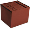 A Picture of product PFX-ER17D Pendaflex® Earthwise® 100% Recycled Indexed Expanding File,  31 Pocket, Letter, Redrope