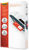 A Picture of product FEL-52034 Fellowes® Laminating Pouches 5 mil, 4.25" x 2.5", Gloss Clear, 50/Pack