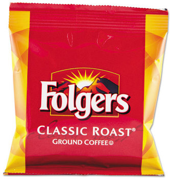 Folgers® Coffee,  Fraction Pack, Classic Roast, 1.5oz, 42/Carton