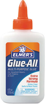 Elmer's® Glue-All® White Glue,  Repositionable, 4 oz