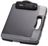 A Picture of product OIC-83301 Officemate Portable Storage Clipboard Case,  3/4" Capacity, Holds 9w x 12h, Charcoal