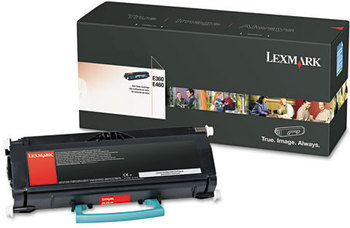 Lexmark™ E360H21A, E360H11A, E260A21A, E260A11A Toner,  9000 Page-Yield, Black