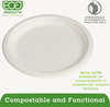 A Picture of product ECO-EPP013 Eco-Products® Sugarcane Dinnerware,  9", 50/PK