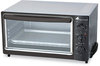 A Picture of product OGF-OG22 Coffee Pro Toaster Oven with Multi-Use Pan,  15 x 10 x 8, Black/Stainless