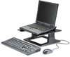 A Picture of product MMM-LX500 3M Adjustable Notebook Riser,  13 x 13 x 3 1/4 - 5 3/4, Black