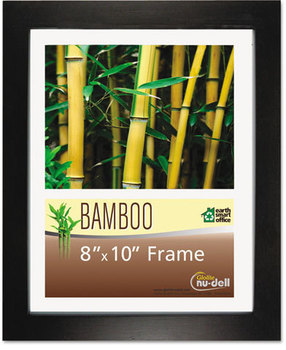 NuDell™ Black Bamboo Frame,  8 x 10, Black