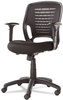 A Picture of product OIF-EM4817 OIF Swivel/Tilt Mesh Task Chair,  Height Adjustable T-Bar Arms, Black