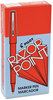 A Picture of product PIL-11007 Pilot® Razor Point® Fine Line Marker Pen,  Red Ink, .3mm, Dozen