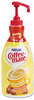 A Picture of product NES-31831 Coffee-mate® Liquid Creamer Pump Bottle,  Hazelnut, 1.5 Liter Pump Bottle, 2/Carton