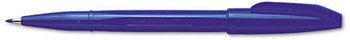 Pentel® Sign Pen®,  .7mm, Blue Barrel/Ink, Dozen