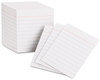 A Picture of product PFX-10009 Oxford™ Mini Index Cards Ruled 3 x 2.5, White, 200/Pack