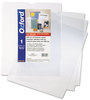 A Picture of product OXF-65011 Oxford® Utili-Jacs™ Heavy-Duty Clear Envelope,  8 1/2 x 11, Letter, 50/Box