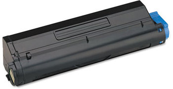 Oki® 43502001, 43502301 (Type 9) Toner Cartridge,  7000 Page-Yield, Black