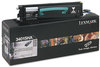 A Picture of product LEX-34015HA Lexmark™ 24015SA, 34015HA Toner Cartridge,  6000 Page-Yield, Black