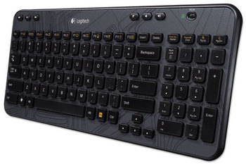 Logitech® K360 Wireless Keyboard,  Black