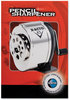 A Picture of product EPI-1031 X-ACTO® KS™ Manual Classroom Pencil Sharpener,  Counter/Wall-Mount, Black/Chrome