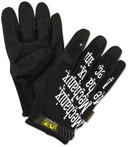 MECHANIX WEAR Large Black Rubber Gloves, (1-Pair) in the Work