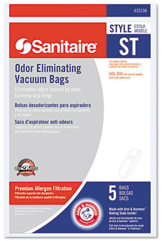 Electrolux Sanitaire® Disposable Bags For SC600 & SC800 Series Vacuums,  50/Case