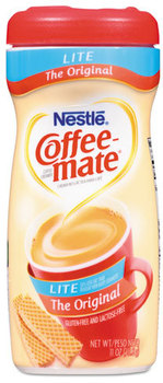 Coffee-mate® Lite Powdered Creamer,  11 oz. Canister, 12/Case